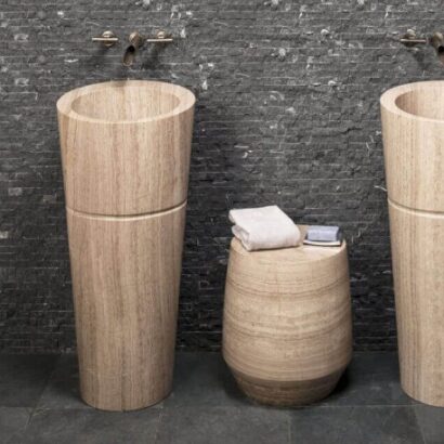 Mermer Pedestal Lavabo
